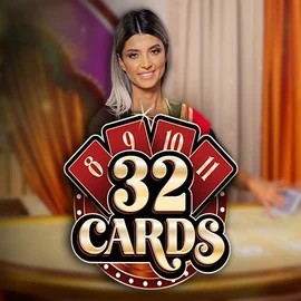 32 Cards game by Ezugi – logo hosted on HappySpins Casino