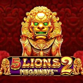 5 Lions Megaways 2 logo – Slots by Pragmatic Play at HappySpins Casino