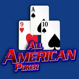 Play the All American Poker slot by RTG (Reel Time Gaming) on HappySpins Casino