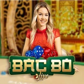 Bac Bo slot icon by Evolution, available at HappySpins Casino