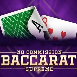 Baccarat Supreme slot visual from OneTouch Games available on happysspins.com