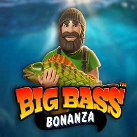 Try Big Bass Bonanza slot by Pragmatic Play on happysspins.com – logo image