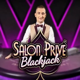 Blackjack Salon Privé logo by Ezugi HappySpins Casino