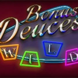 Bonus Deuces Wild (RTG) logo – Table Games by RTG (Reel Time Gaming) at HappySpins Casino