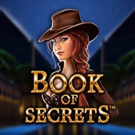 Book of Secrets game by SYNOT Games – logo hosted on HappySpins Casino