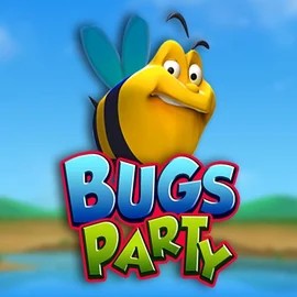 Bugs Party online game logo by Play'n GO on happysspins.com