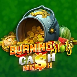 Burning Slots Cash Mesh online game logo by BF Games on happysspins.com