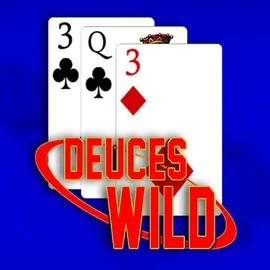Logo of Deuces Wild from Games Global at HappySpins Casino