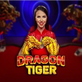 Dragon Tiger (Live) slot logo by Pragmatic Play at HappySpins Casino