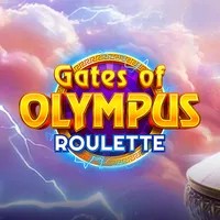 Official Live Casino logo: Gates of Olympus Roulette by Pragmatic Play at HappySpins Casino