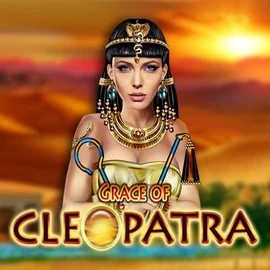 Grace of Cleopatra slot logo by Amusnet Interactive at HappySpins Casino