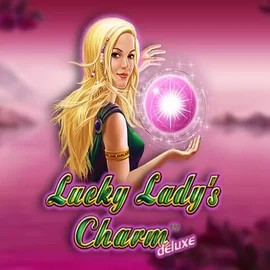 Logo of Lucky Ladys Charm Deluxe from Greentube at HappySpins Casino