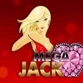 Mega Jack slot logo by WorldMatch at HappySpins CasinoMega Jack