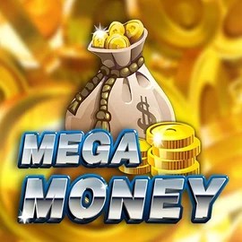 Mega Money! by Red Rake Gaming, showcased at happysspins.com – game logo