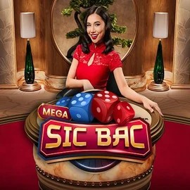 Live Casino logo of Mega Sic Bac from Pragmatic Play at HappySpins Casino