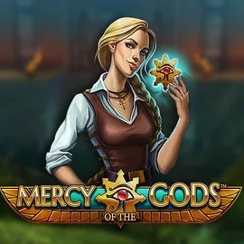 Slots logo of Mercy Of The Gods from NetEnt at HappySpins Casino