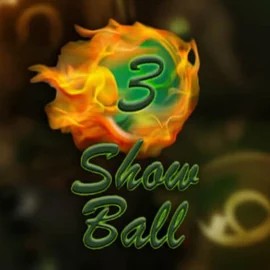 Show Ball 3 logo by Vibra Gaming at HappySpins Casino