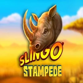 Slingo Stampede logo – Bingo by Slingo at HappySpins Casino
