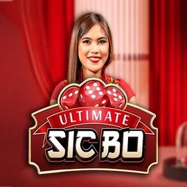 Logo of Ultimate Sic Bo from Ezugi at HappySpins Casino