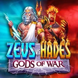 Zeus vs Hades: Gods of War game by Pragmatic Play – logo hosted on HappySpins Casino
